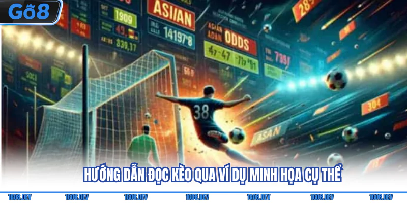 Hướng dẫn đọc kèo qua ví dụ minh họa cụ thể